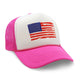 American Flag Snapback Cap