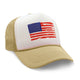 American Flag Snapback Cap