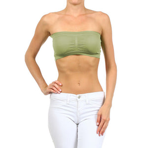 Bandeau Tube Strapless Bra
