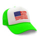 American Flag Snapback Cap