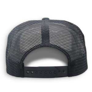 Black American Trucker Mesh