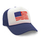 American Flag Snapback Cap