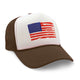 American Flag Snapback Cap