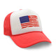 American Flag Snapback Cap