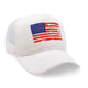 American Flag Snapback Cap