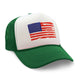 American Flag Snapback Cap