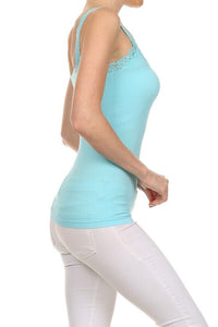 Lace Tank Top and Blouse