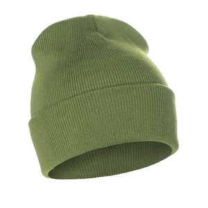 Plain Ribbed Beanie