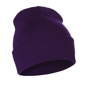Plain Ribbed Beanie