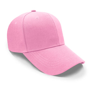 Plain Baseball Cap Strapback