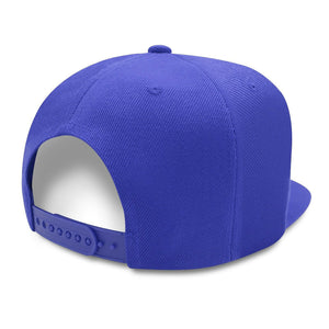 Solid Snapback Cap