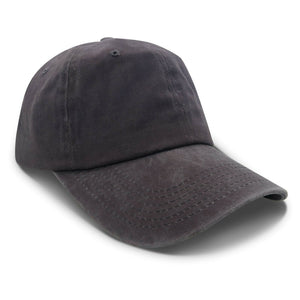 Washed Cotton Polo Style Caps