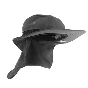 Wide Brim Flap Boonie Hat