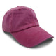 Washed Cotton Polo Style Caps