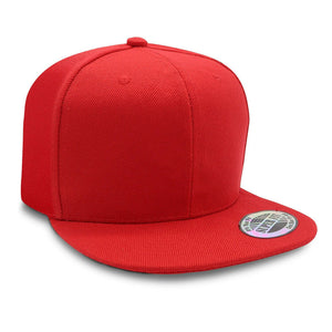 Solid Snapback Cap