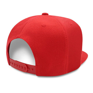 Solid Snapback Cap