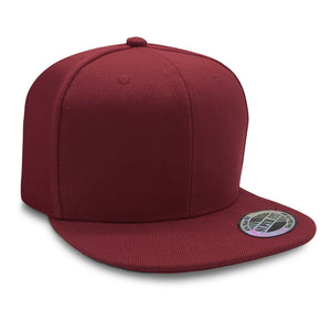 Solid Snapback Cap