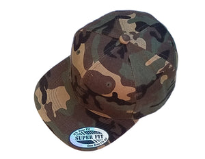 Solid Snapback Cap