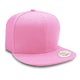 Solid Snapback Cap