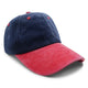 Washed Cotton Polo Style Caps