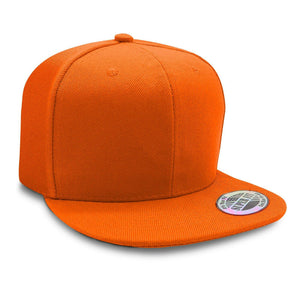 Solid Snapback Cap