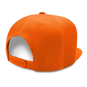 Solid Snapback Cap