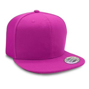 Solid Snapback Cap