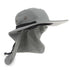 Wide Brim Flap Boonie Hat