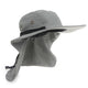 Wide Brim Flap Boonie Hat