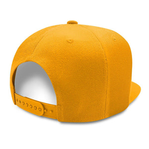 Solid Snapback Cap