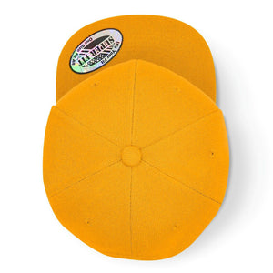 Solid Snapback Cap