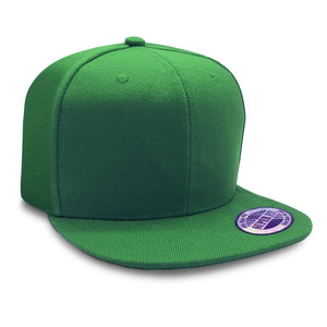 Solid Snapback Cap
