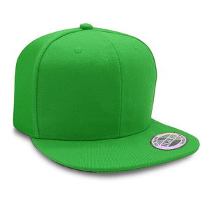 Solid Snapback Cap