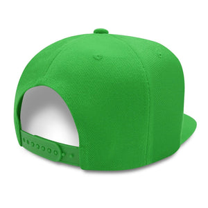 Solid Snapback Cap