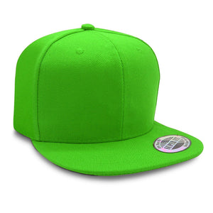 Solid Snapback Cap
