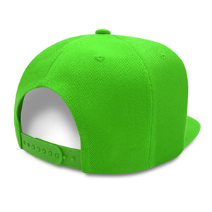Solid Snapback Cap