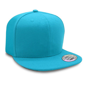 Solid Snapback Cap