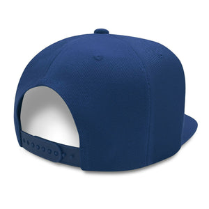 Solid Snapback Cap