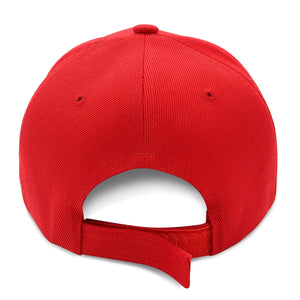 Plain Baseball Cap Strapback