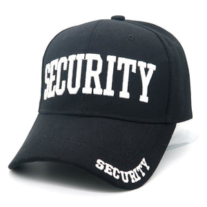 Embroidered Security Baseball Cap