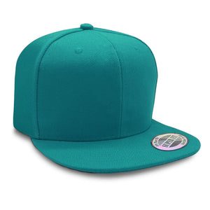 Solid Snapback Cap