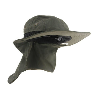 Wide Brim Flap Boonie Hat