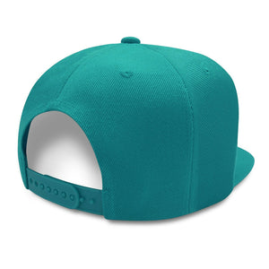 Solid Snapback Cap