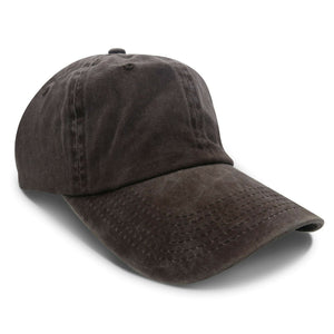 Washed Cotton Polo Style Caps