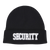 Embroidered Security Beanie