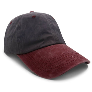 Washed Cotton Polo Style Caps