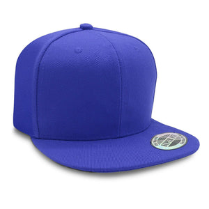 Solid Snapback Cap